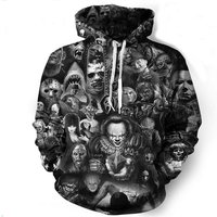 Horror Movie 3d Hoodie