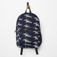 H Is For Hammerhead Shark Backpack
