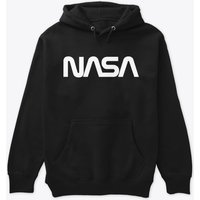 Nasa Worm Logo Hoodie, Space Nasa Hooded