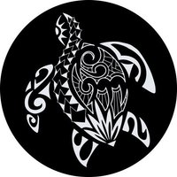 Tribal Turtle Spare Tire Covers