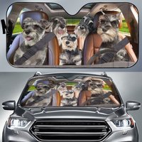 Schnauzer Car Auto Sun Shade