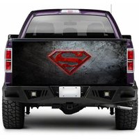 Superman Truck Bed Decal, Car Decor, Car Accessories