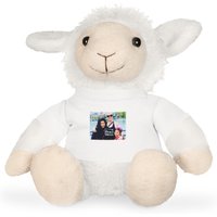 Personalized Photo Plush Sheep With T-shirt, Sheep, Custom Stuffed Animal, Personalized Gifts