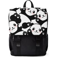 Panda Bear Unisex Casual Shoulder Backpack
