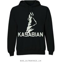 Kasabian Unisex Pullover Hoodie: Ultra Face