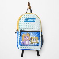 Lankybox Backpacks, Yellow And Blue Backpack, Back To School Backpack