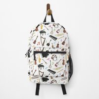 Various Musical Instruments Backpack