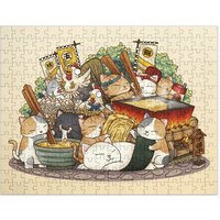 Cat Tamago Sushi Workshop Jigsaw Puzzle