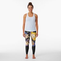 Birthday Gift Bubble Guppies Synchronized Swimming Circle Portrait Christmas Leggings