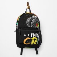 Crush Preschool Dinosaur Monster Truck Back To School Boys Backpack