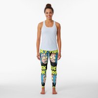 Rick And Morty Forever 100 Years Leggings