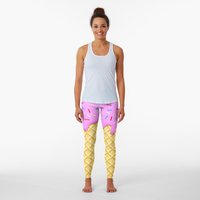 Strawberry Ice Cream Leggings