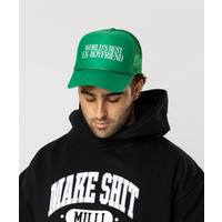 Nick Nayersina Store Merch Best Ex Boyfriend Green Trucker Hat