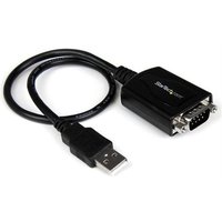 StarTech.com 1 Port Professional USB to Serial Adapter Cable with COM Retention