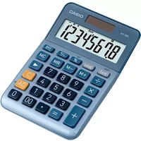 Casio MS-80E calculator Pocket Financial Blue