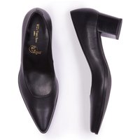 Will's Vegan Store Damen vegan Pumps Point Toe Schwarz
