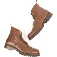 Will's Vegan Store Herren vegan Arbeitsstiefel Braun