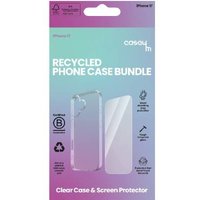 Big Phone Store Enjoy 41% Discount on Caseym Recycled Clear Case Screen Protector Bundle for iPhone 17