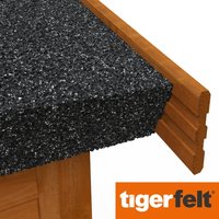 12×8 Tiger Sheds Heavy Duty Black Mineral Felt 12×8 Tiger Sheds Heavy Duty Black Mineral Felt