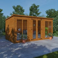18x6 Tiger Pent Retreat Summerhouse - 0% Finance - Buy Now Pay Later - Tiger Sheds 18x6 Tiger Pent Retreat Summerhouse - 0% Finance - Buy Now Pay Later - Tiger Sheds