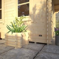 2'x2' Next Day Raised Planter 28mm - Tiger Sheds 2'x2' Next Day Raised Planter 28mm - Tiger Sheds