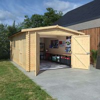 20’x14′ The Malayan Reduced Height Garage – 0% Finance – Buy Now Pay Later – Tiger Sheds 20’x14′ The Malayan Reduced Height Garage – 0% Finance – Buy Now Pay Later – Tiger Sheds