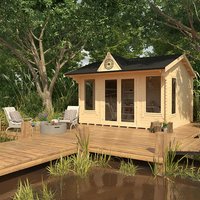14'x12' Copley Log Cabins - 44mm Log Cabin - 0% Finance - Buy Now Pay Later - Tiger Sheds 14'x12' Copley Log Cabins - 44mm Log Cabin - 0% Finance - Buy Now Pay Later - Tiger Sheds
