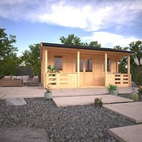 Garden Office – 18’x14′ The Sigma 44mm Log Cabin Inc Veranda – 0% Finance – Buy Now Pay Later – Tiger Sheds Garden Office – 18’x14′ The Sigma 44mm Log Cabin Inc Veranda – 0% Finance – Buy Now Pay Later – Tiger Sheds