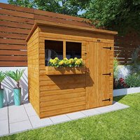 6'x4' Tiger Shiplap Pent Shed - 0% Finance - Buy Now Pay Later - Tiger Sheds 6'x4' Tiger Shiplap Pent Shed - 0% Finance - Buy Now Pay Later - Tiger Sheds