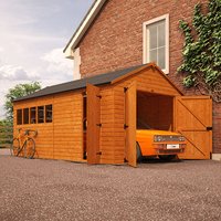 18’x10′ Tiger Wooden Garage – 0% Finance – Buy Now Pay Later – Tiger Sheds 18’x10′ Tiger Wooden Garage – 0% Finance – Buy Now Pay Later – Tiger Sheds