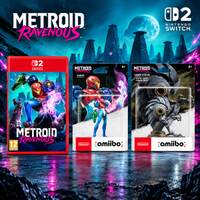 Metroid Ravenous + Pack Amiibo Samus Ravenous y Amiibo Chozo Statue NO ES LA COLECCIONISTA