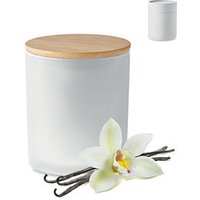 Kerze im Glas 200 g KEOPS MEDIUM, Weiß