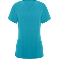 Kurzarm-Top Ferox Woman für Damen im Service, M, blue danube