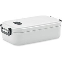 Lunchbox recyceltes PP 800 ml INDUS, Weiß