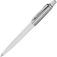 PARKER Kugelschreiber Jotter Recycled, blaue Mine, weiß/silber