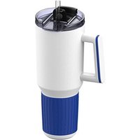 Thermobecher RETUMBLER-myKINGS CANYON 1200, weiß/blau