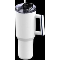 Thermobecher RETUMBLER-myKINGS CANYON 1200, weiß, Ring dunkelblau