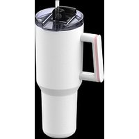 Thermobecher RETUMBLER-myKINGS CANYON 1200, weiß, Ring hellmagenta