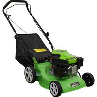 Dellonda Hand Propelled Petrol Lawnmower Grass Cutter, 132cc 16