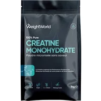 Créatine Monohydrate 100% Pure en poudre 1000 mg - Formule haute performance