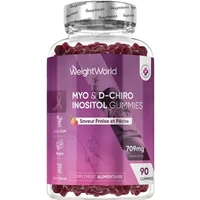Myo & D-Chiro Inositol Gummies – Équilibre Féminin | WeightWorld