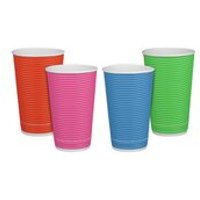 Verpackungsteam Sparen Sie 17% auf doppelwandige Pappbecher für Heißgetränke 25 Stk