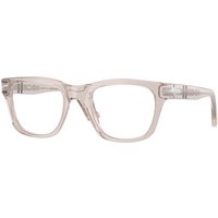 Photos - Glasses & Contact Lenses Persol Cecil PO3389V 1229 Transparent Brown Grey PO3389V