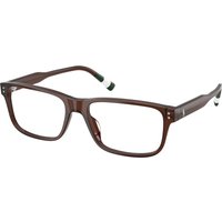 Photos - Glasses & Contact Lenses Ralph Lauren Polo PH2302U 6315 Shiny Transparent Brown PH2302U