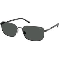 Polo Ralph Lauren , Semishiny Dark Gunmetal Sunglasses Dark Grey lenses, PH3159 947987, Mojo Glasses