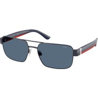 Polo Ralph Lauren , Shiny Navy Blue Sunglasses Dark Blue lenses, PH3161 943680, Mojo Glasses