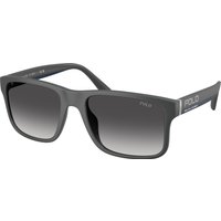 Polo Ralph Lauren , Matte Dark Grey Sunglasses Gradient Grey lenses, PH4195U 55898G, Mojo Glasses
