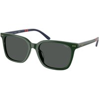 Polo Ralph Lauren , Shiny Green Sunglasses Dark Grey lenses, PH4235U 614087, Mojo Glasses