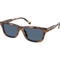 Polo Ralph Lauren , Shiny Red Havana Sunglasses Dark Blue lenses, PH4240U 608980, Mojo Glasses