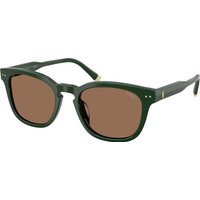 Polo Ralph Lauren , Shiny Dark Green Sunglasses Dark Brown lenses, PH4242U 614073, Mojo Glasses